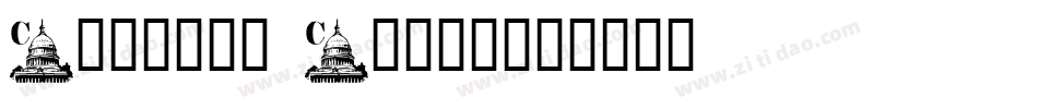Capitol Chase字体转换
